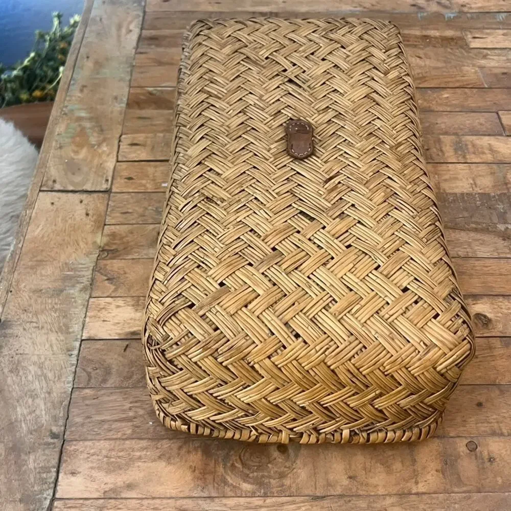 Japanese Gyori Bamboo Storage Baskets 19.5